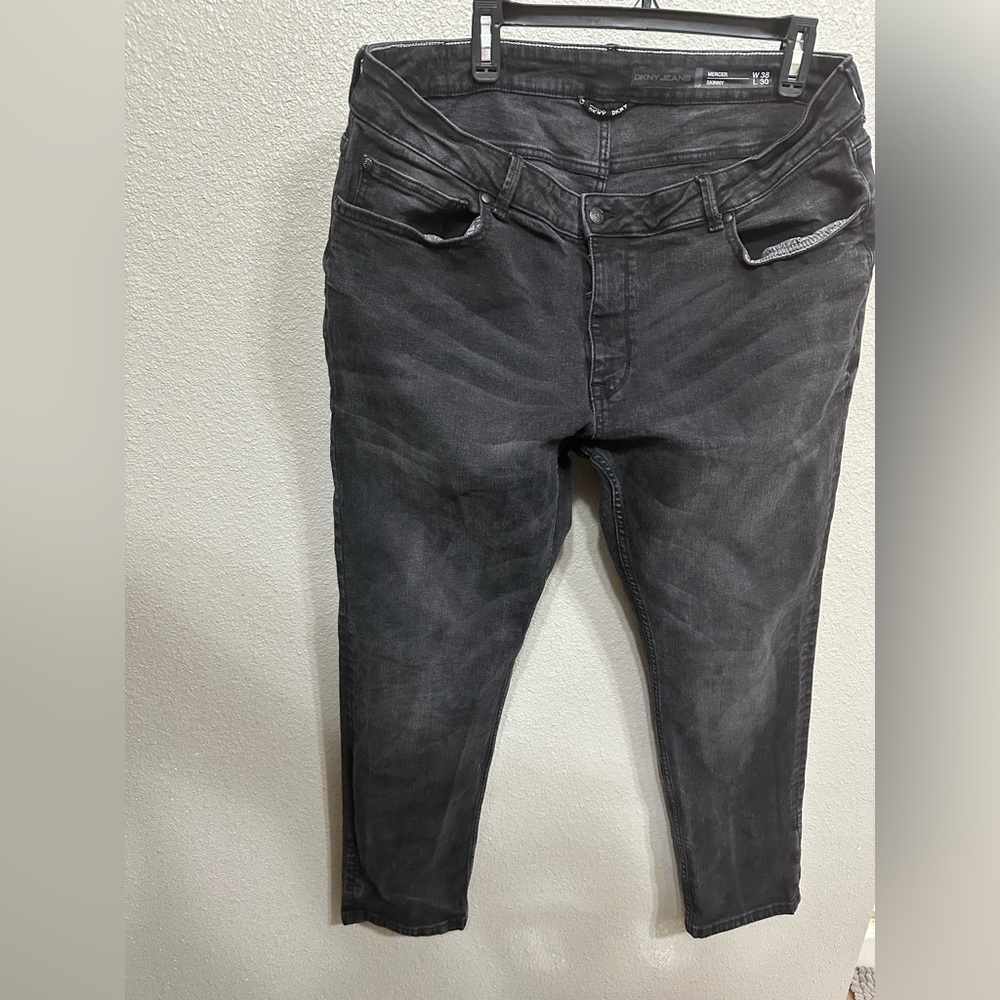 Men’s 36x30 DKNY slim faded jeans